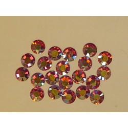 Sachet de cristaux de swarovski rose irisé 2.6mm ss9