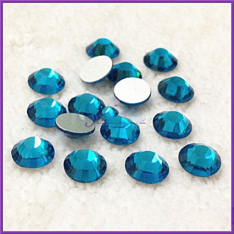Sachet de strass en cristal 7.1 mm bleu zircon ss34