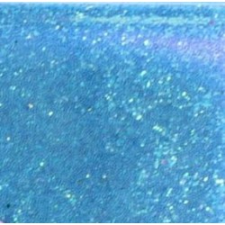 Flacon de paillettes cosmétique extra-fine bleu holographique