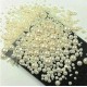 sachet de 1000 strass demi perle différentes tailles blanc perlé