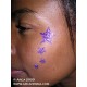 Paillettes cosmétique ultra-fine violet 4g