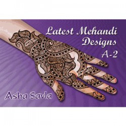 Latest Mehandi Designs A2 de Asha Savla