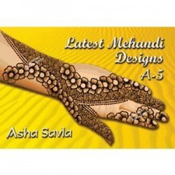 Latest Mehandi Designs A5 de Asha Savla