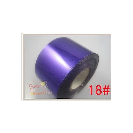 rouleau de feuille métallisée violet