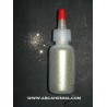 Flacon de paillettes cosmétiques extra-fines or holographique 14g